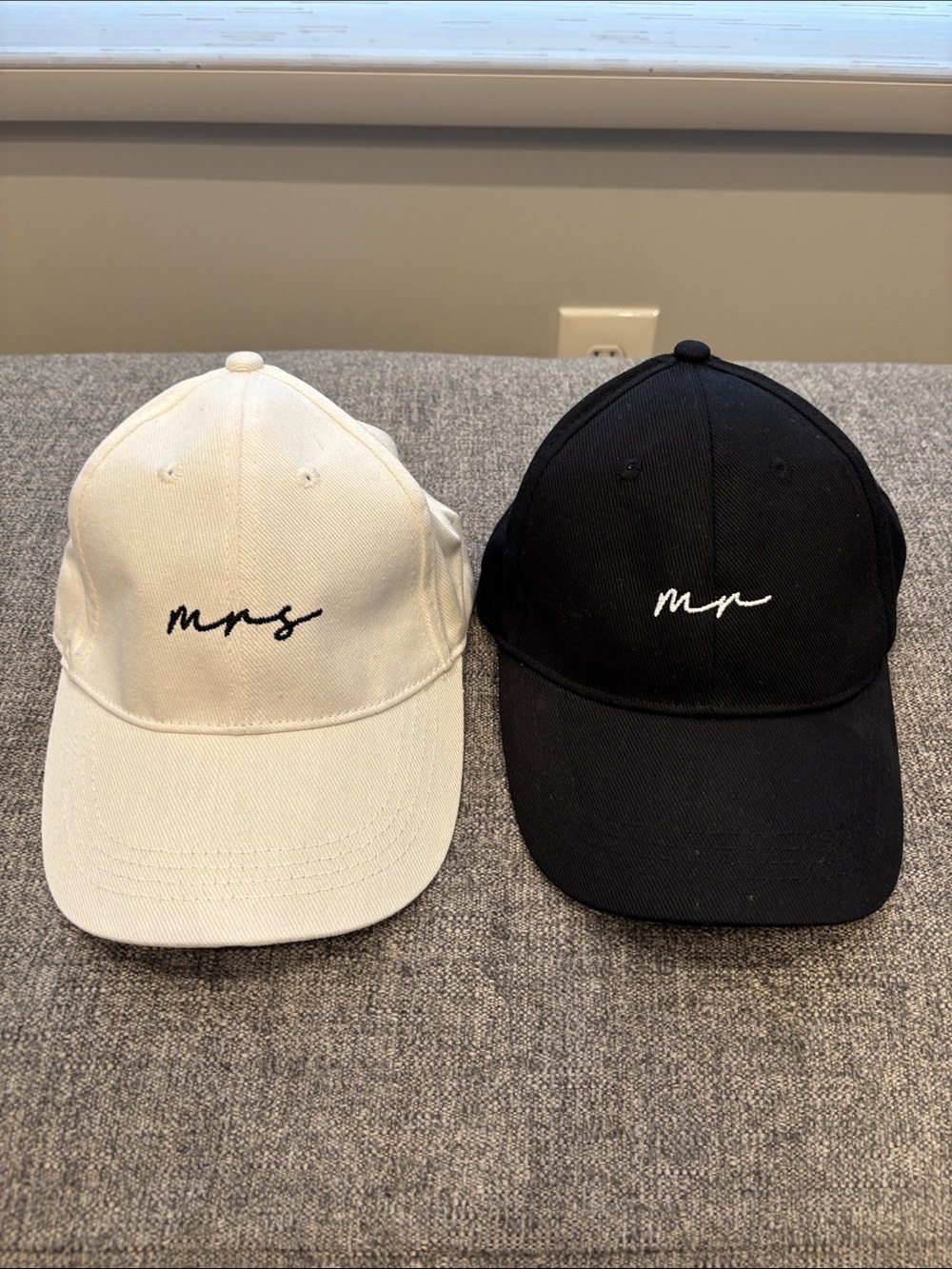 G/FORE Embroidered Strapback Caps - Black & White
